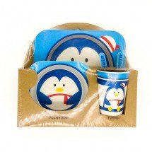 Детская посуда из бамбука Bambo Ware Kids Set оптом